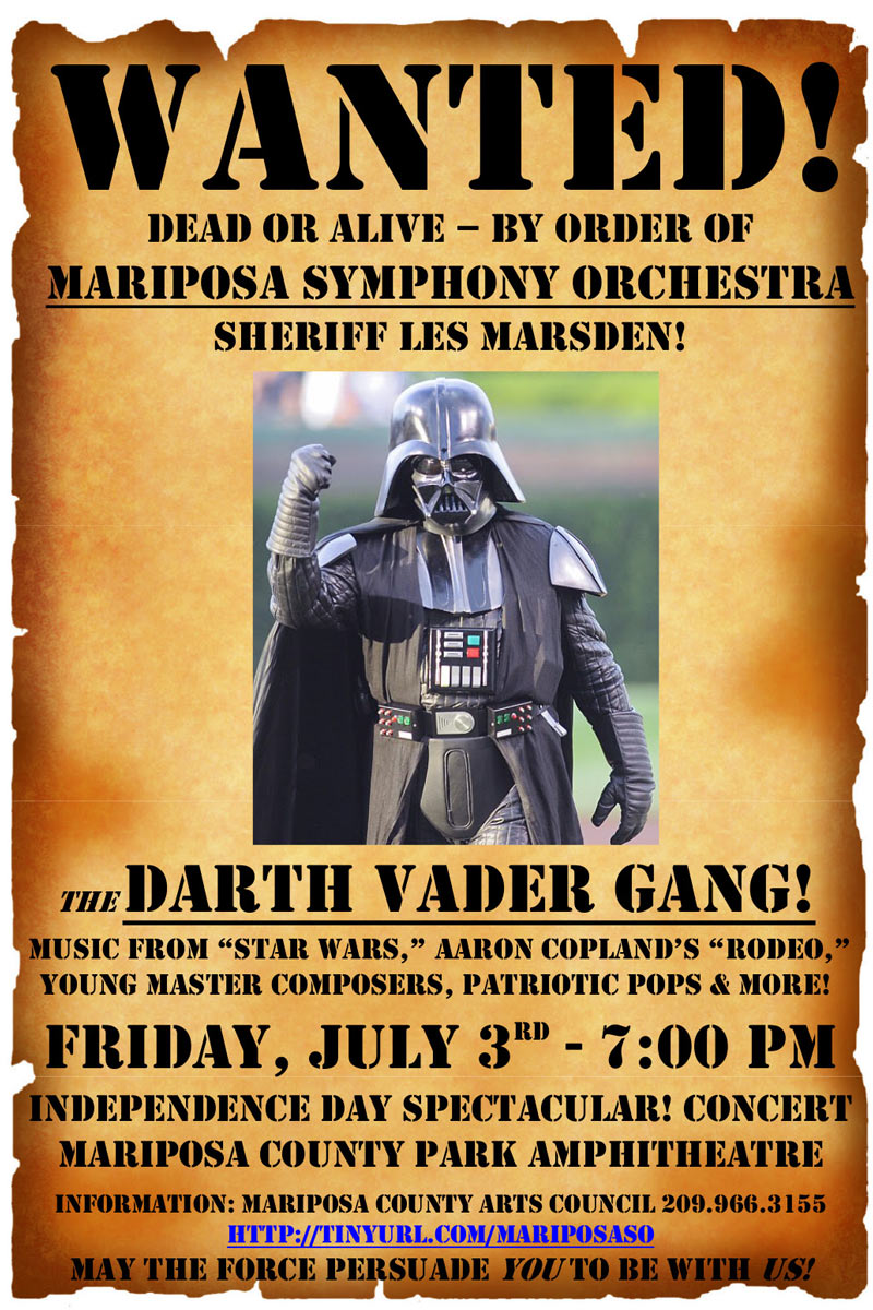 7 3 15 MSO Darth Vader poster