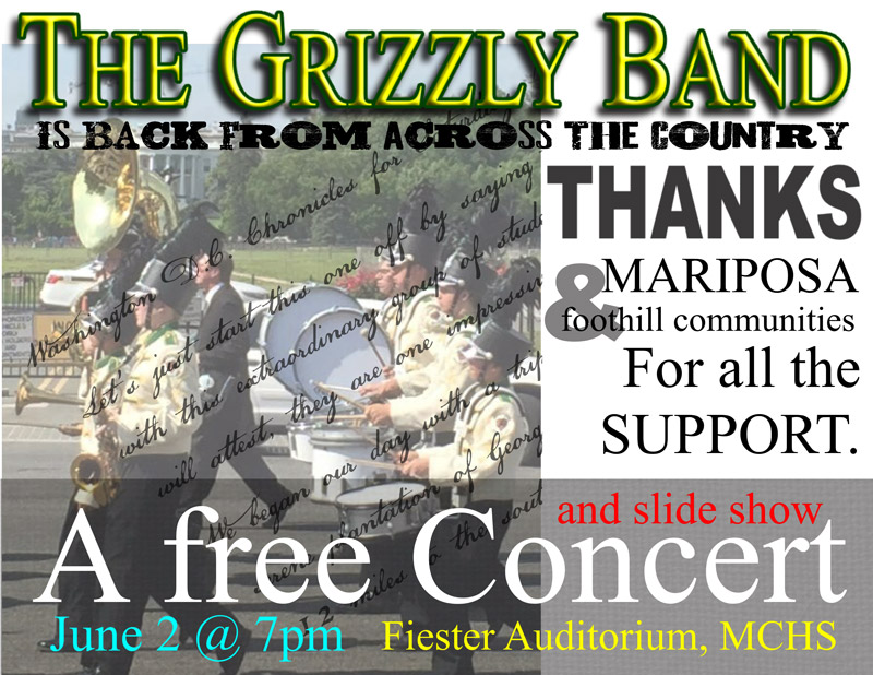 Grizzly Band Thanks