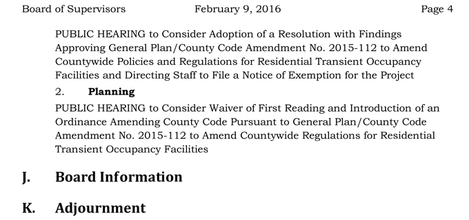 mariposa county board of supervisors meeting agenda febuary 9 2016 4