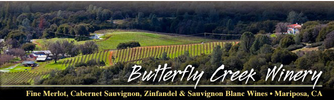 buterfly creek winery header mariposa california
