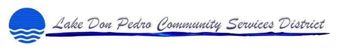 lake don pedro community services district logo