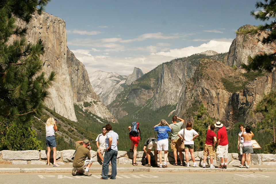 yosemite tunnel view sierra sun times