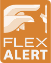 FlexAlert Logo Orange 100px