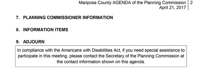 2017 04 21 mariposa county planning commission agenda april 21 2017 2