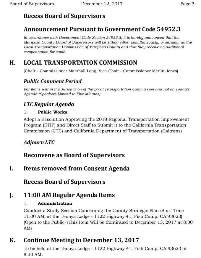 2017 12 12 mariposa county Board of Supervisors agenda december 12 2017 3