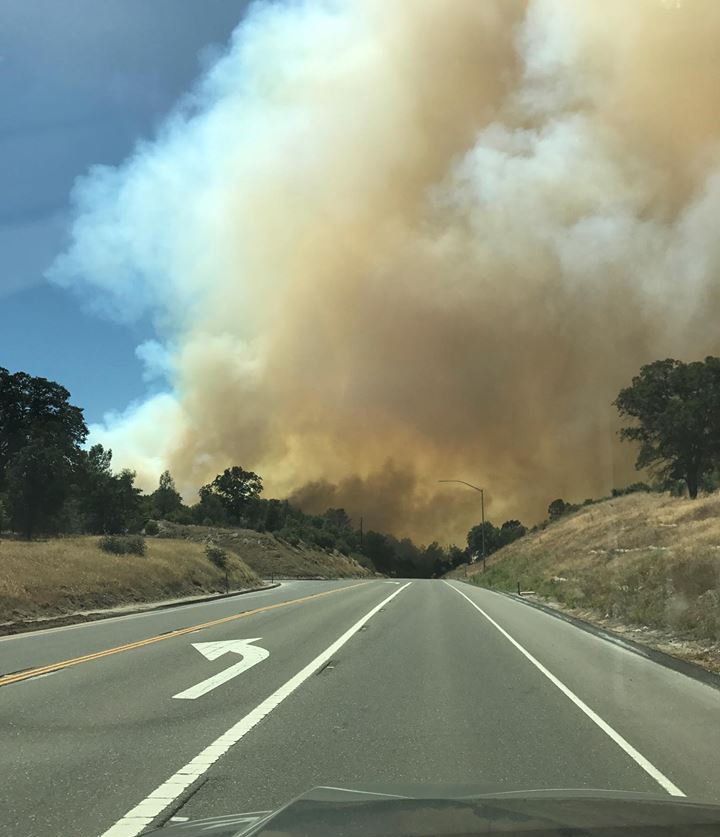 mariposa county spring fire july 2 2017 1