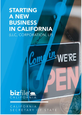 starting a business in california graphic