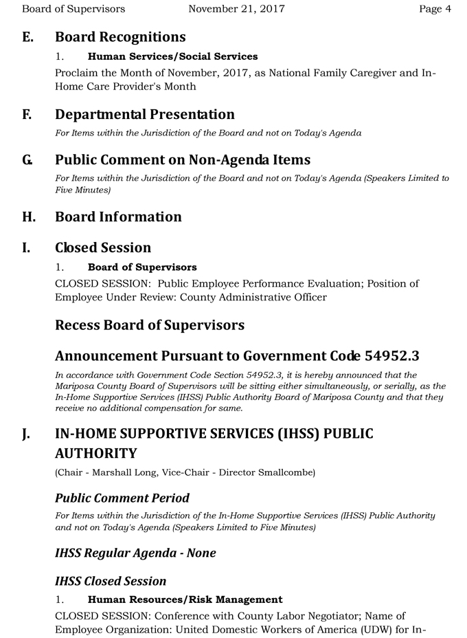 2017 11 21 mariposa county Board of Supervisors agenda november 21 2017 4