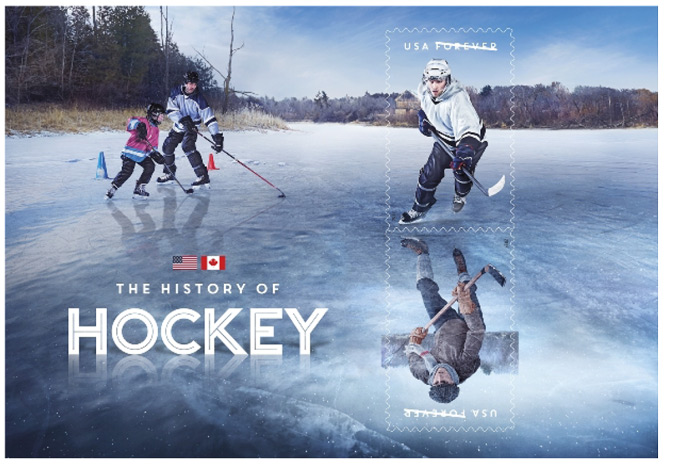 usps hockey stamps canada