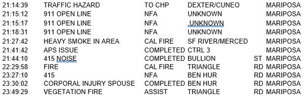 mariposa county booking report for september 11 2017.2