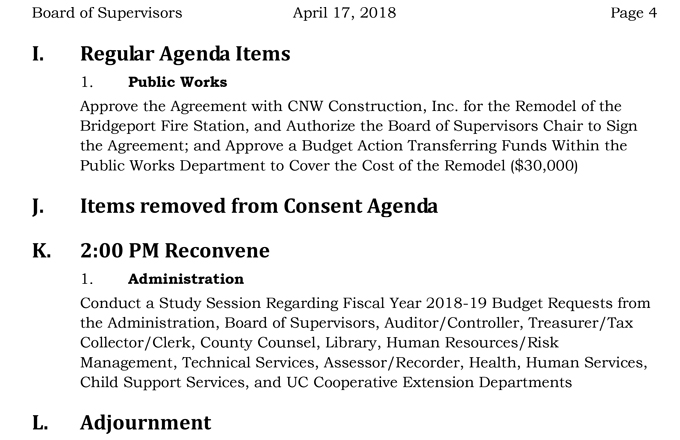 2018 04 17 mariposa county Board of Supervisors Public Agenda april 17 2018 4
