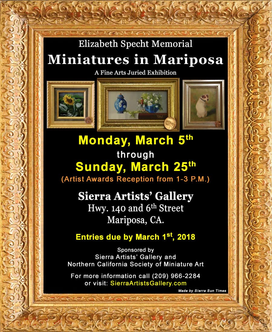 2018 Miniatures in Mariposa
