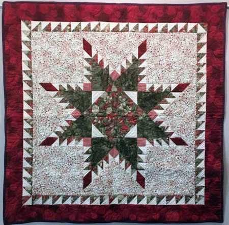 Mariposa Library quilt 1