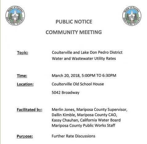coulterville community meeting march 20 2018
