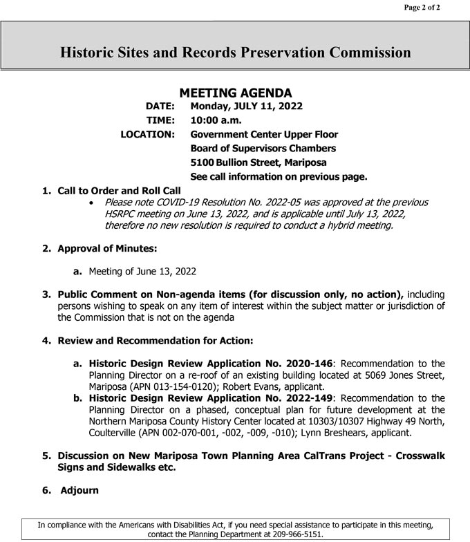2022 07 11 Historic Sites and Records Preservation Commission 2