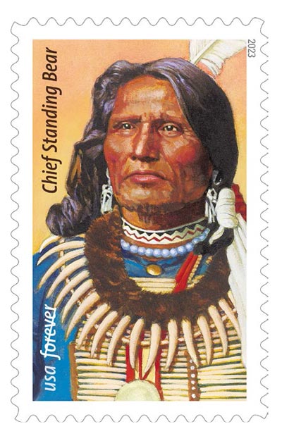 usps honors chief standing bear 1