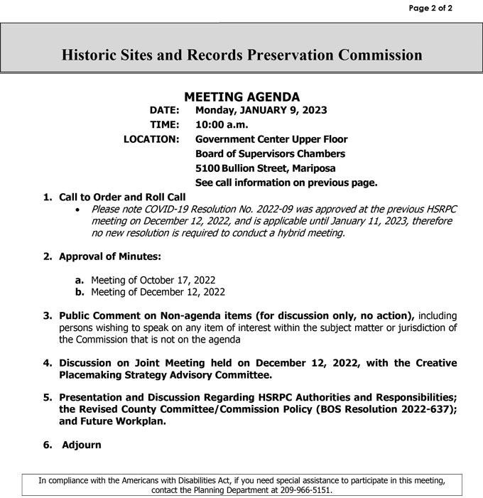 2023 01 09 Historic Sites and Records Preservation Commission 2