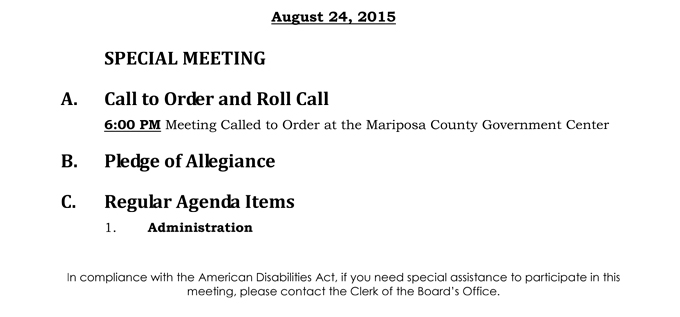 2015 08 24 Board of Supervisors Public Agenda 1540 1