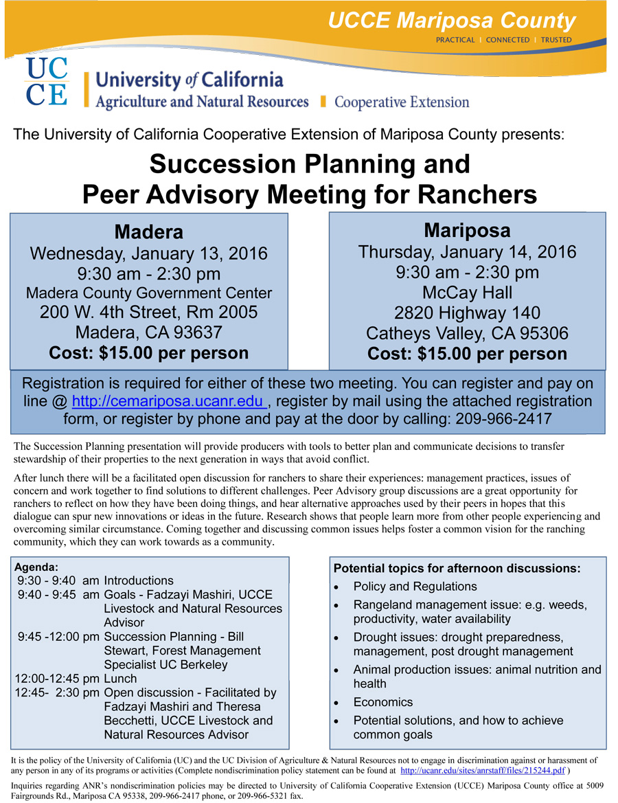 1 14 16 Meeting for Ranchers