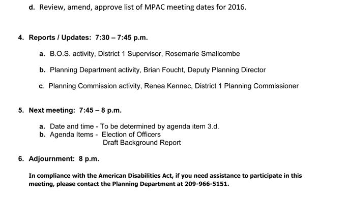 2015 12 09 midpines planning advisory committee agenda december 2