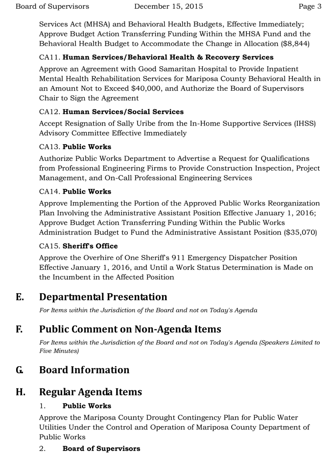 2015 12 15 mariposa county board of supervisors agenda 3
