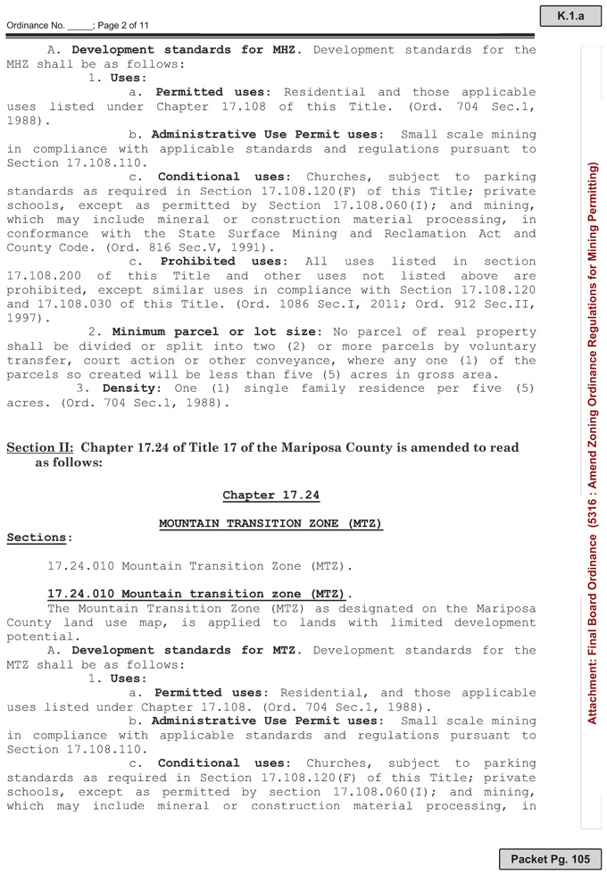 2015 12 15 mariposa county board of supervisors mining ord 4