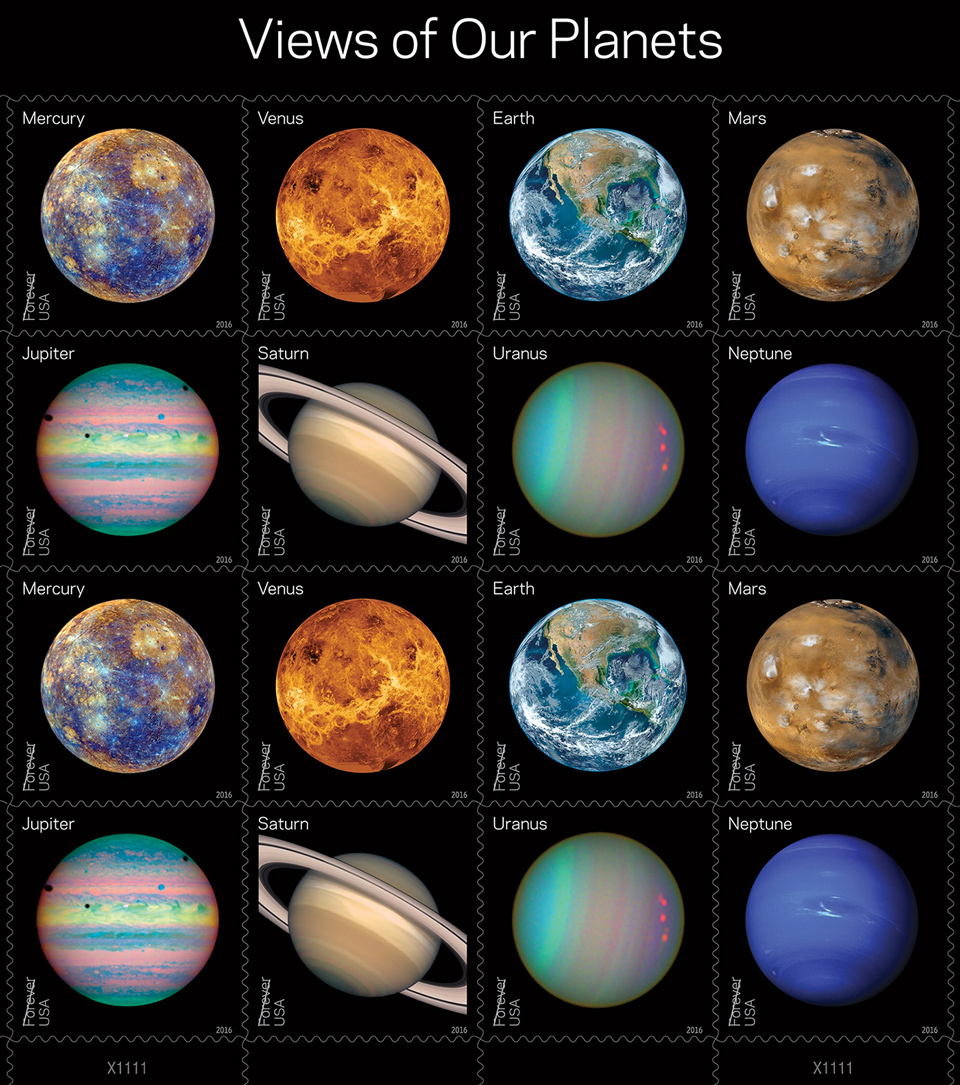 usps planets stamps