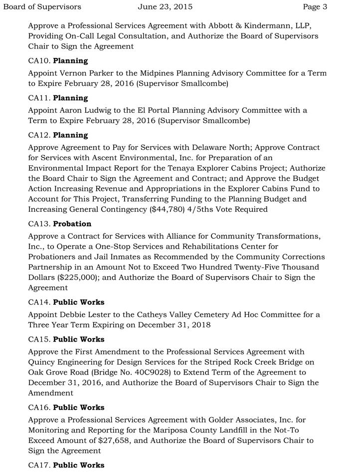 2015 06 23 mariposa county board of supervisors agenda 3