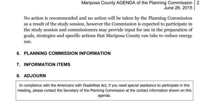 2015 06 26 mariposa county planning commission 2