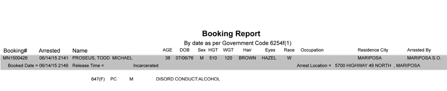 booking report 6 14 2015