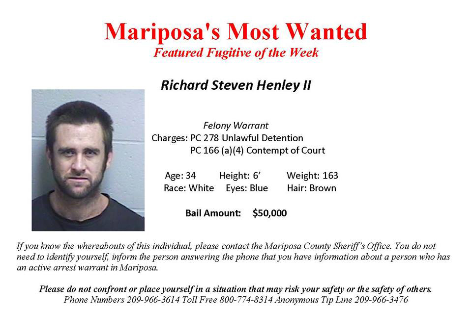 mariposa county most wanted novembe 18 2015