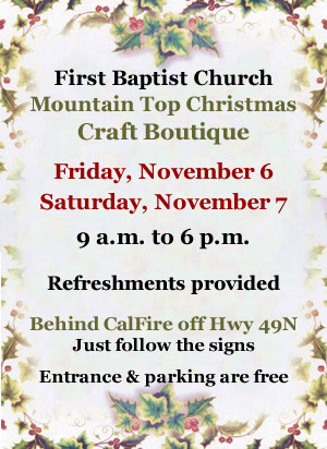 First Baptist Church Christmas Boutique
