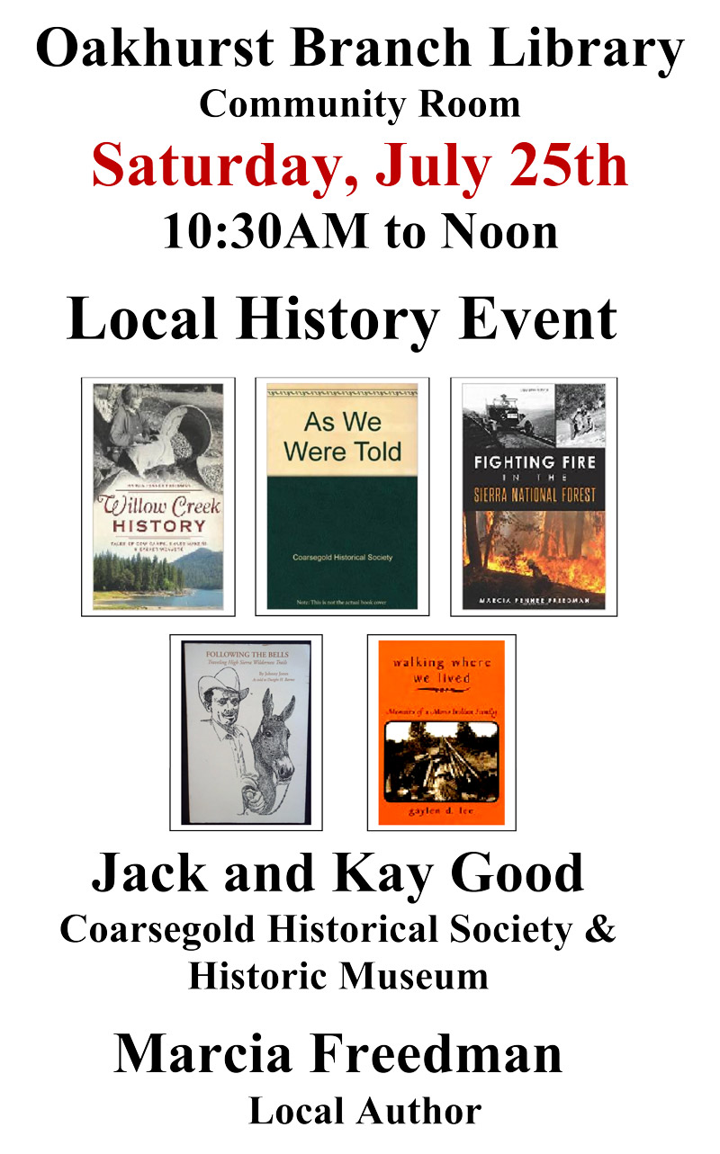 7 25 15 Local History Event