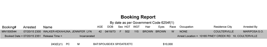 mariposa county booking report 7 20 2015