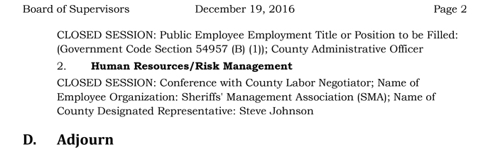 2016 12 19 mariposa county board of supervisors agenda december 19 2016 2