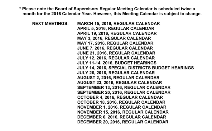 madera county board of supervisors meeting agenda march 1 2016 5