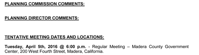 madera county planning department agenda march 1 2016 3