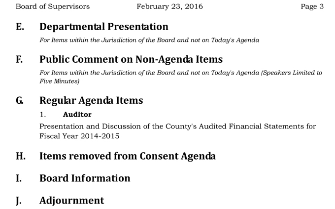 mariposa county board of supervisors meeting agenda febuary 23 2016 3