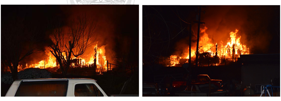 mariposa county greeley hill structure fire january 6 2015