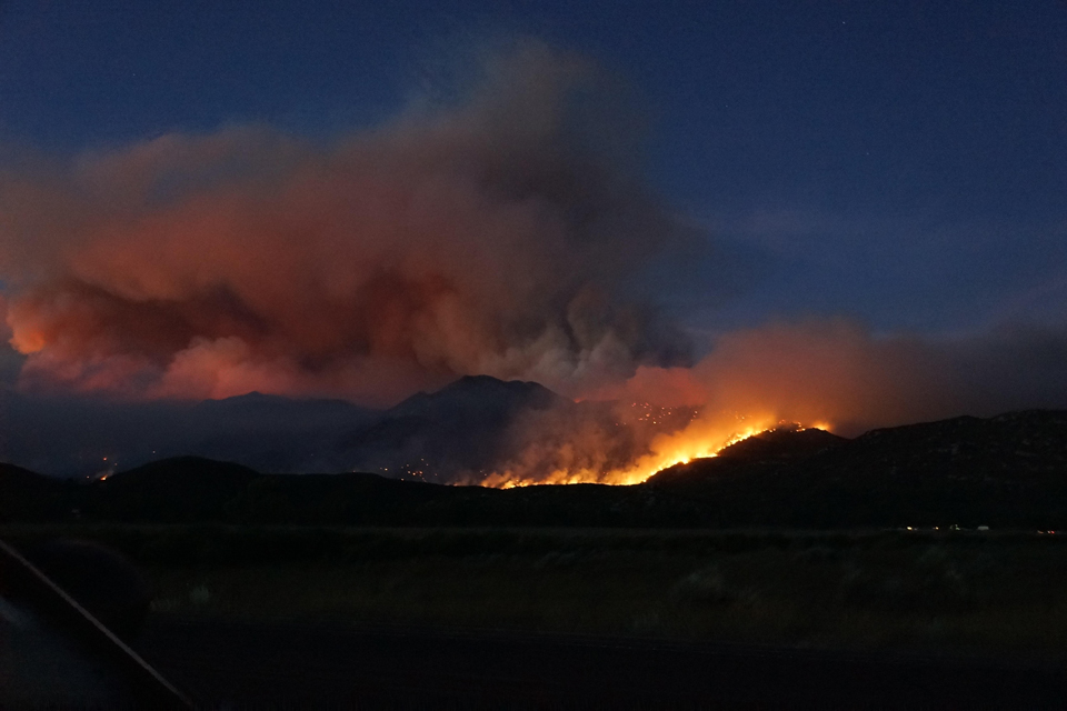 mountain fire july 2013 california credit usfs sam wu