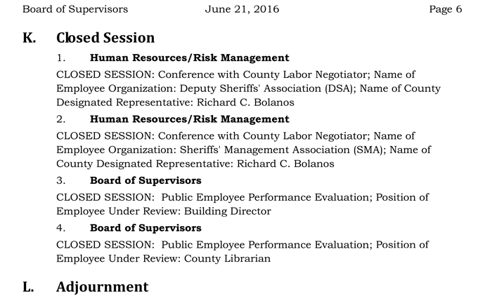 2016 06 21 mariposa county board of supervisors agenda june 21 2016 6