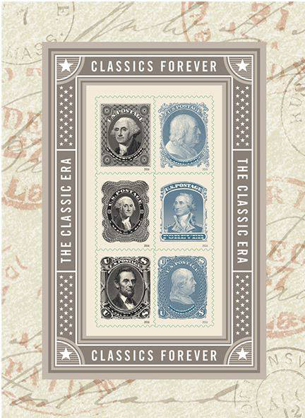 usps classic stamps forever