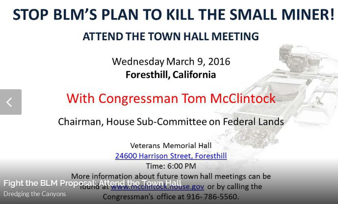tom mcclintock town hall meeting in foresthill march 9 2016