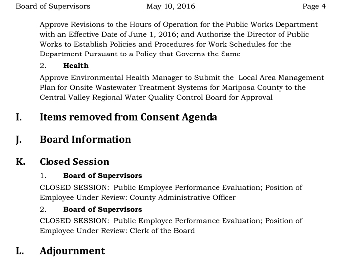 2016 05 10 mariposa county board of supervisors agenda may 10 2016 4