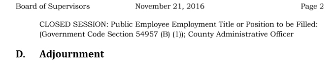 2016 11 21 mariposa county board of supervisors agenda november 21 2016 2