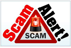 scam logo