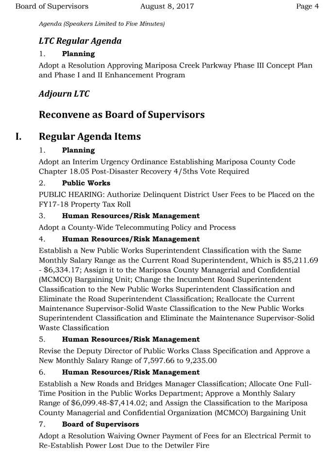 2017 08 08 mariposa county board of supervisors agenda august 8 2018 4