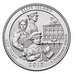 ellis island quarter