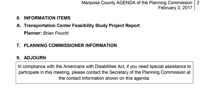 2017 02 03 mariposa county planning commission agenda february 3 2017 2
