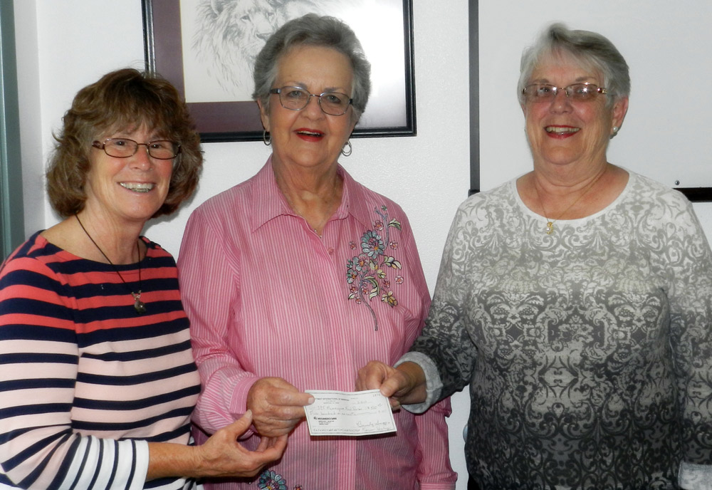 Soroptimist donation for Mamo Machine